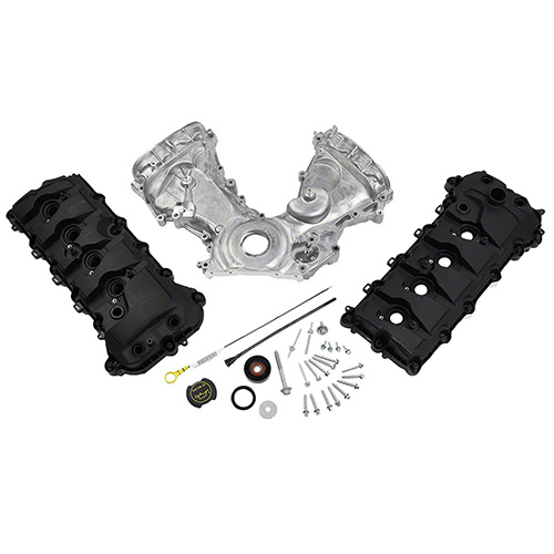 2011-17 5.0 Coyote Valve Covers & Timing Cover Kit